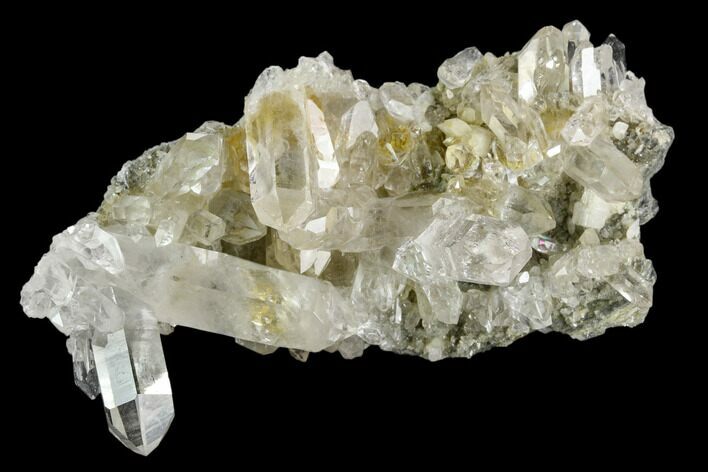 Quartz and Adularia Crystal Association - Norway #126334